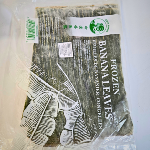 Frozen Banana Leaves